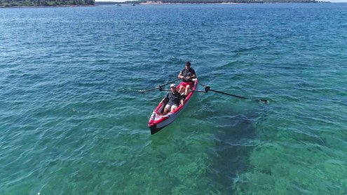 AIRKAYAK 16 with RowVista® forward rowing system