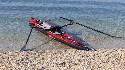 DUDE 18 inflatable rowing board ROWonAIR