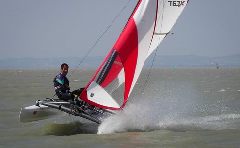 catamaran for high speeds