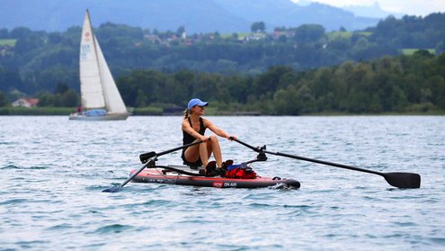 RowVista® forward sculling on LITE 15