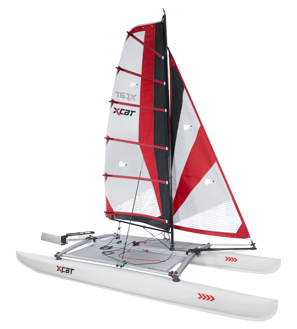 XCAT Sail mobile lightweight catamaran 
